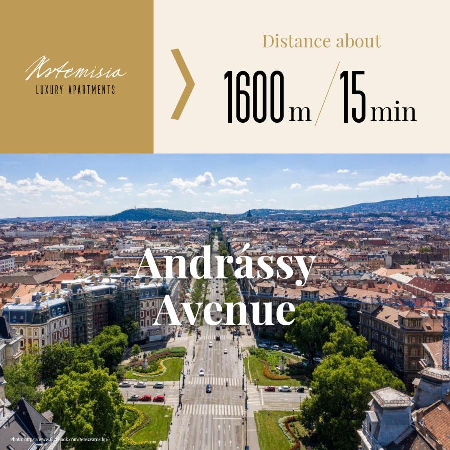 Artemisia Luxury Apartments Jardin Budapest Exterior foto
